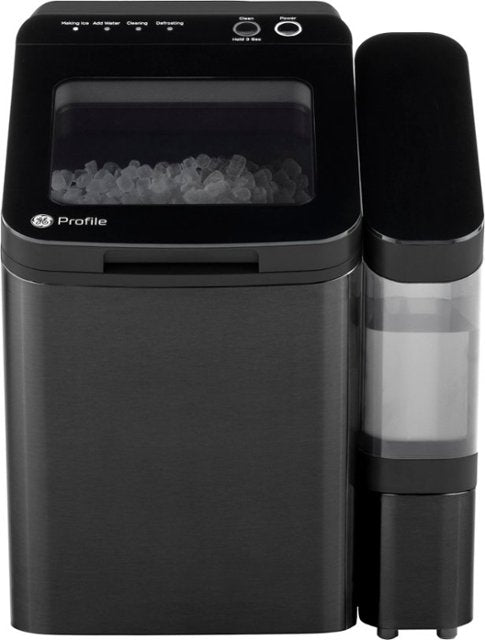 GE Profile - Opal 1.0 Nugget Ice Maker With Side Tank - Black
