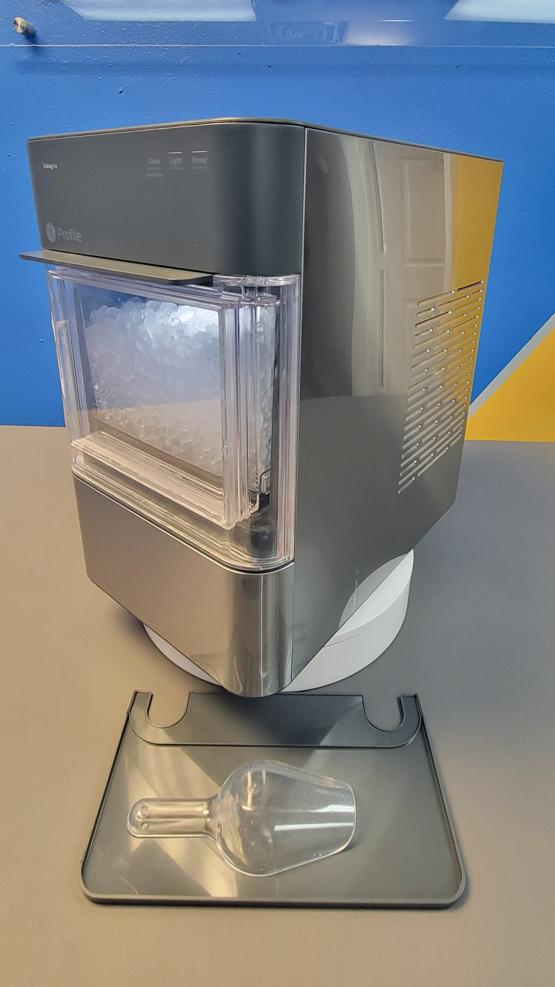 GE Profile - Opal 2.0 38 lb. Portable Ice maker with Nugget Ice Production and Built-In WiFi - Stainless Steel (Used Like New)