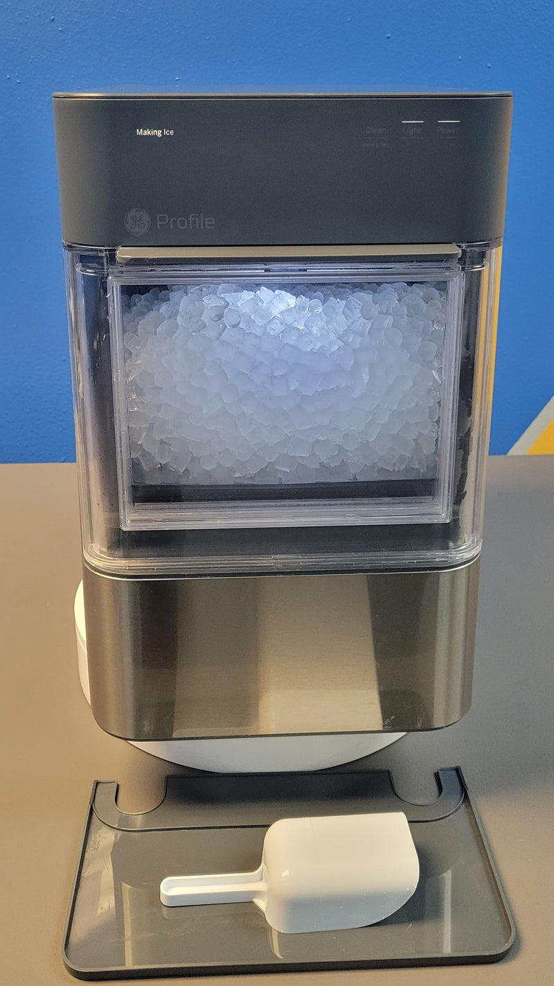 GE Profile - Opal 2.0 38 lb. Portable Ice maker with Nugget Ice Production and Built-In WiFi - Stainless Steel (Used Good)