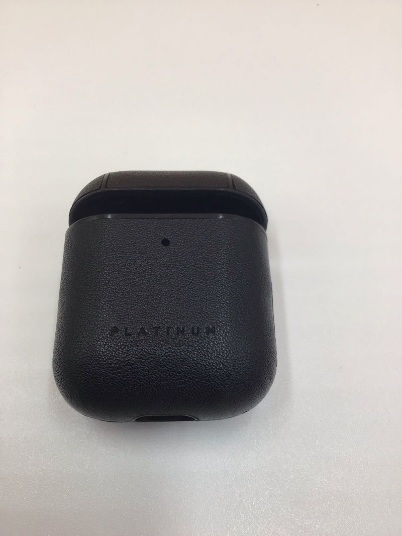 Platinum™ - Leather Case for Apple AirPods - Black Listing