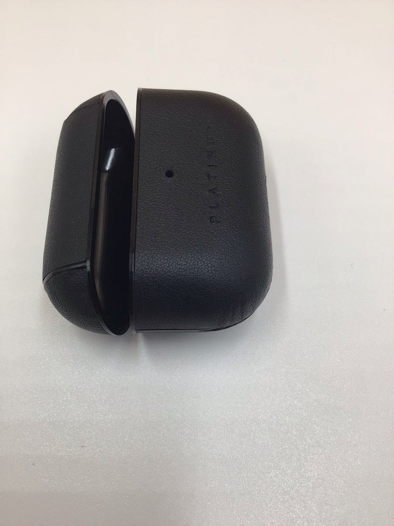 Platinum™ - Leather Case for Apple AirPods Pro - Black Listing
