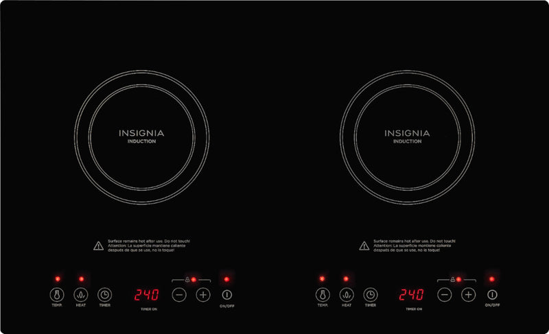 Insignia™ - 24" Electric Induction Cooktop - Black Listing