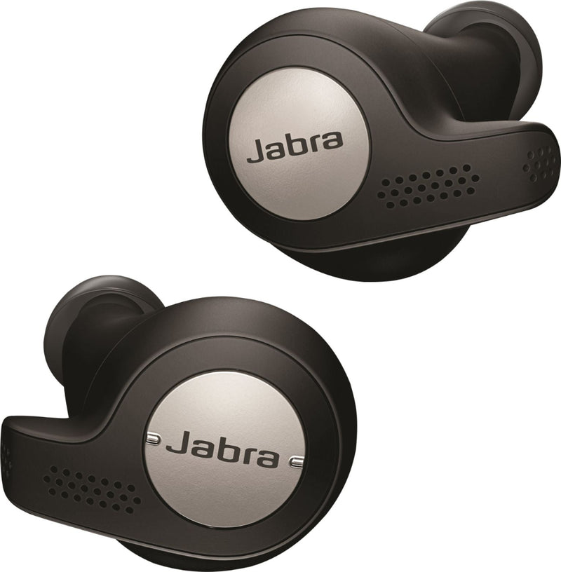 Jabra - Elite Active 65t True Wireless Earbud Headphones - Titanium Black Listing