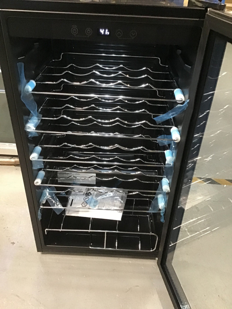 Insignia™ - 29-Bottle Wine Cooler - Stainless Steel. 1857