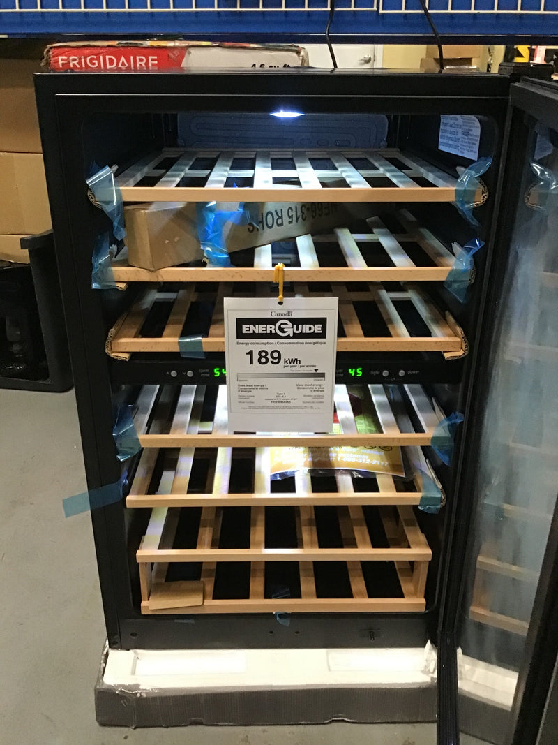 Frigidaire - 45 Bottle Two-Zone Wine Cooler