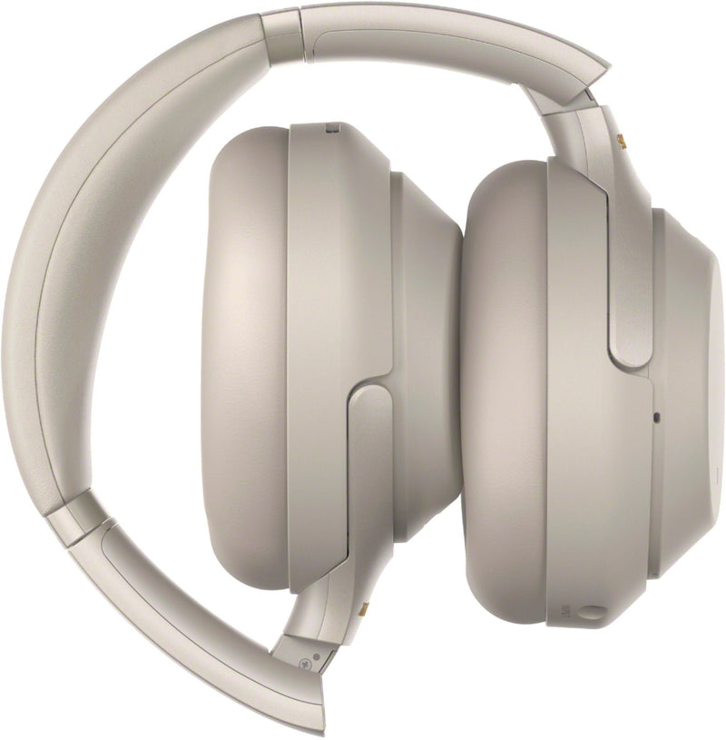 Sony - WH-1000XM3 Wireless Noise Cancelling Over-the-Ear Headphones with Google Assistant - Silver