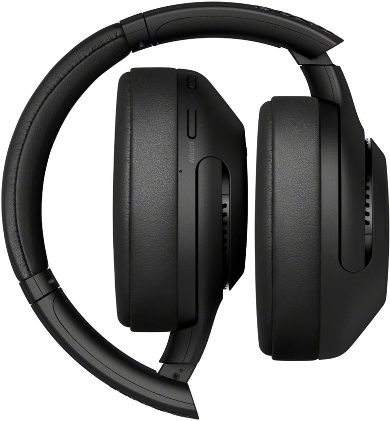 Sony - WH-XB900N Wireless Noise Cancelling Over-the-Ear Headphones - Black
