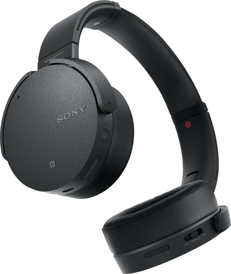 Sony - XB950N1 Extra Bass Wireless Noise Cancelling Over-the-Ear Headphones - Black Listing