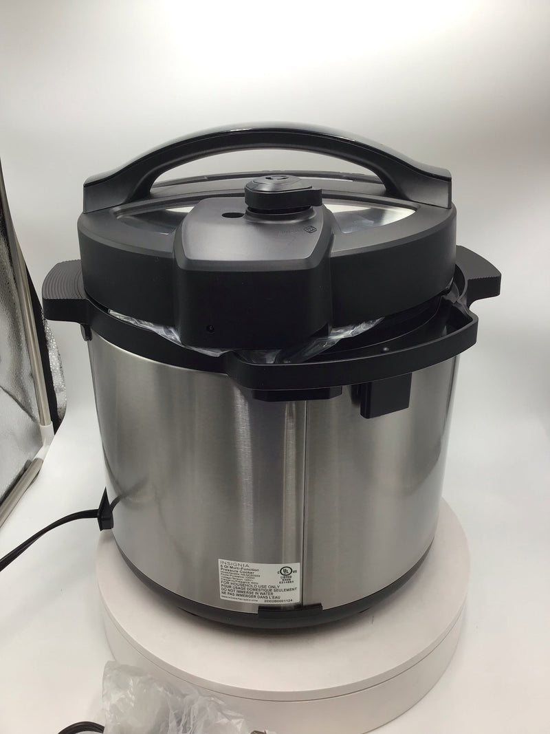 Insignia™ - 6qt Multi-Function Pressure Cooker - Stainless Steel